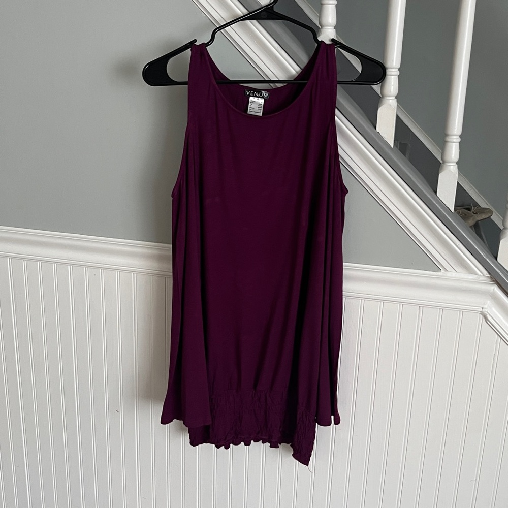 VENUS Deep Purple Blouse
